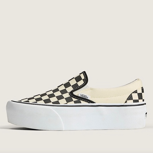 Classic Slip-On Checkerboard Stackform Shoe 🏁 - Picture 5 of 6